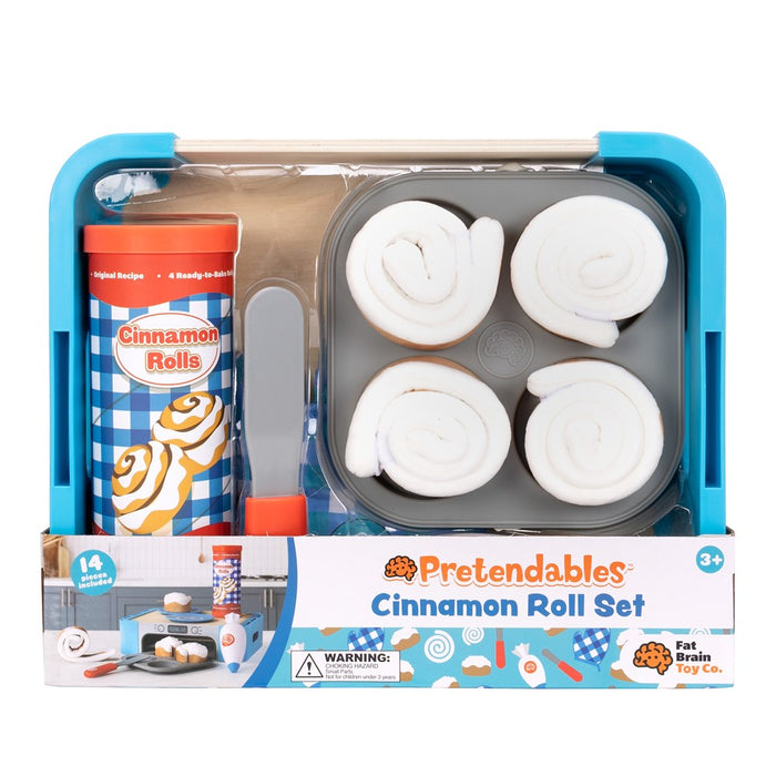 Fat Brain | Pretendables | Cinnamon Roll Set