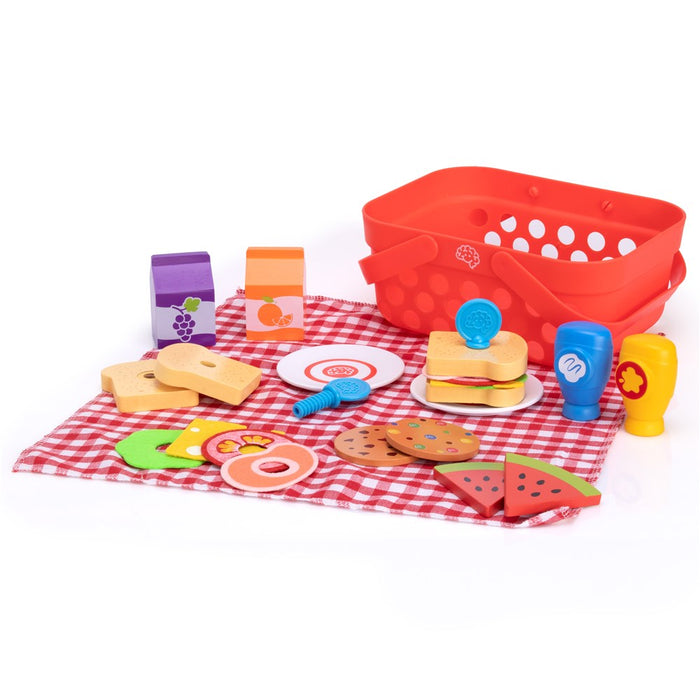 Fat Brain | Pretendables | Picnic Basket Set