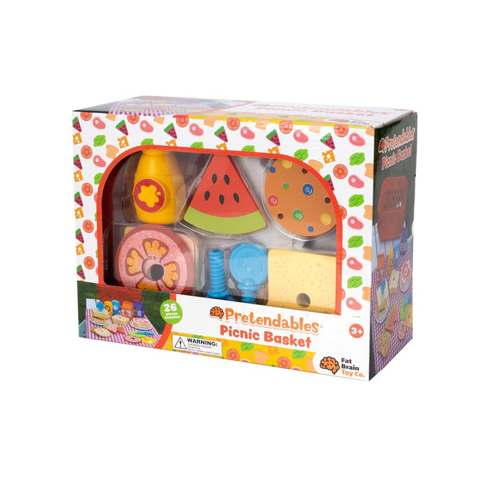 Fat Brain | Pretendables | Picnic Basket Set