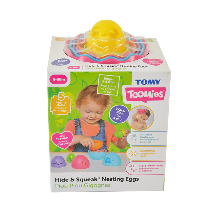 Tomy | Hide & Squeak Nesting Eggs