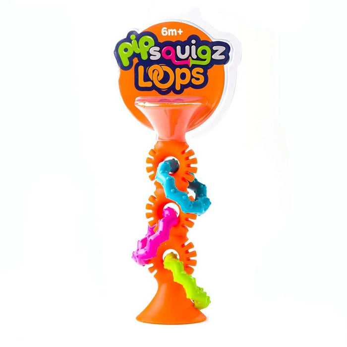 Fat Brain Toys | Pip Squigz Loops - Orange