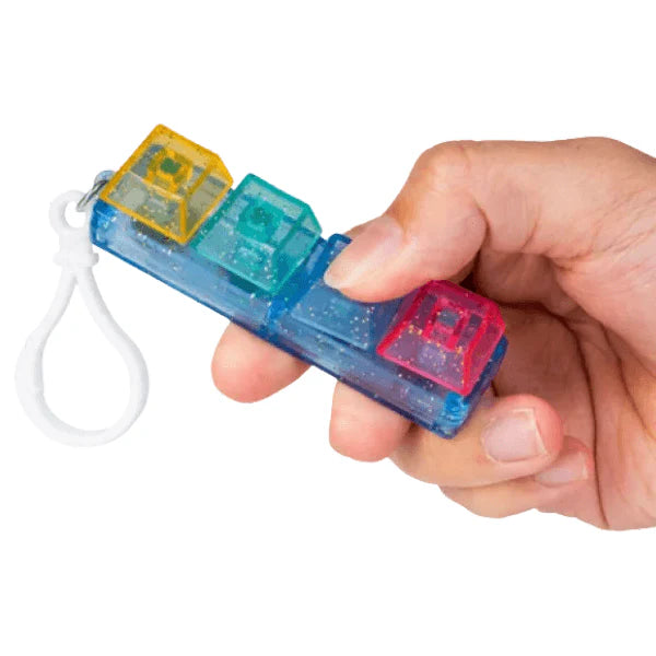Fidget Keychain Keyboard Click