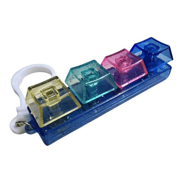 Fidget Keychain Keyboard Click