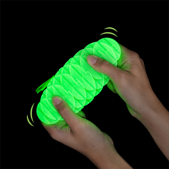 Flexi Worm | Glow in Dark - Keychain