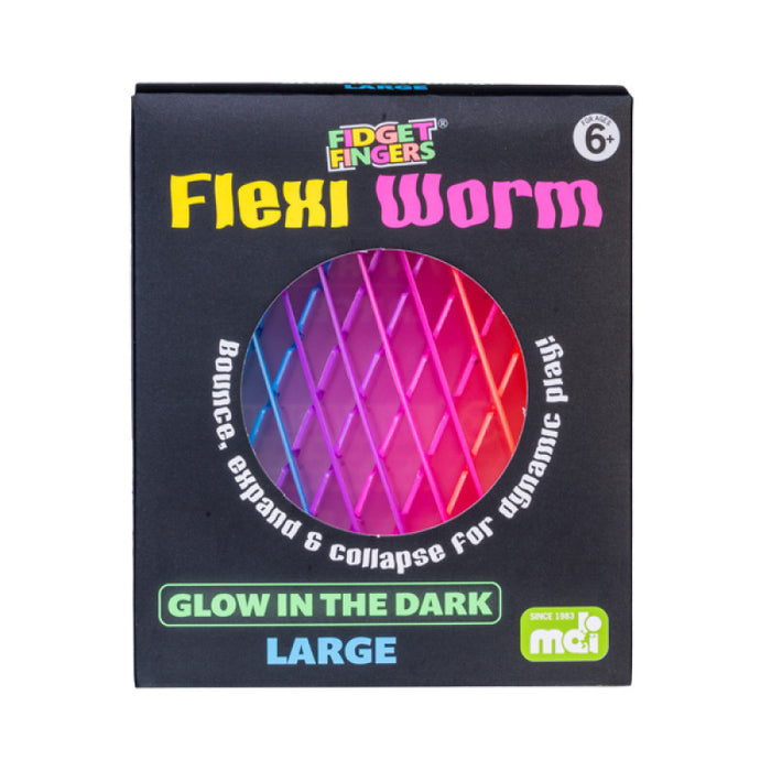 Flexi Worm | Glow in Dark - Large