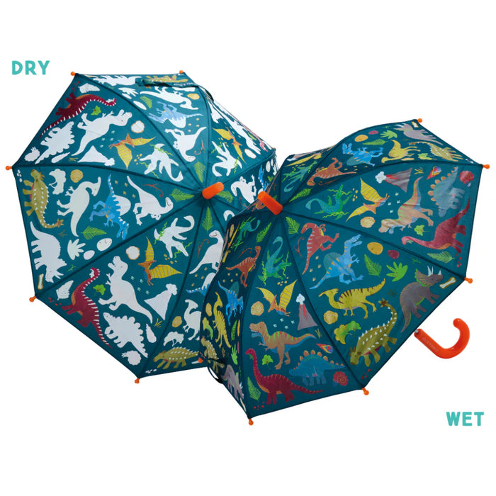 Floss & Rock Colour Changing Umbrella | Children | Dinosaur
