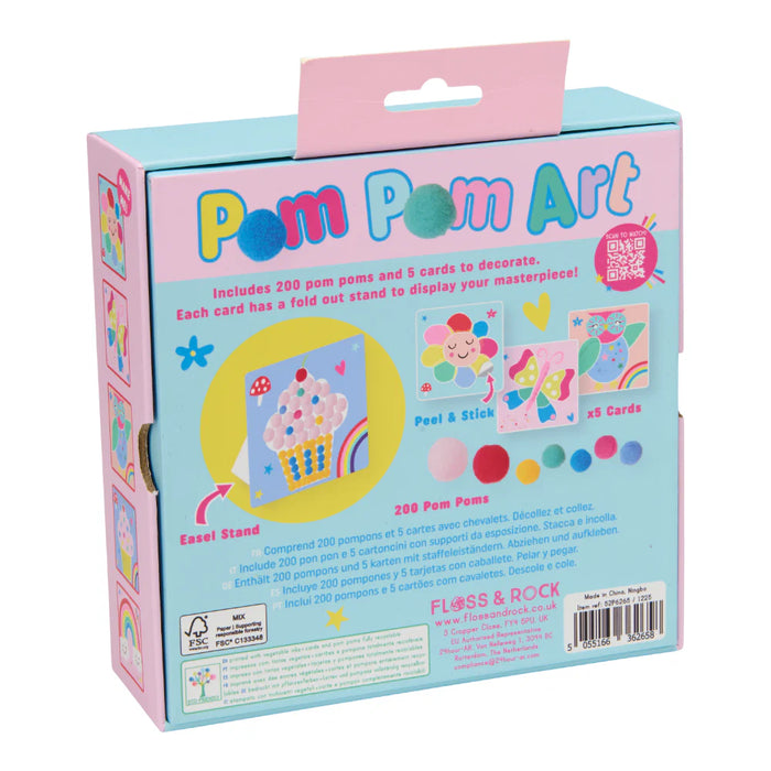 Floss & Rock | Pom Pom Art - Rainbow Fairy