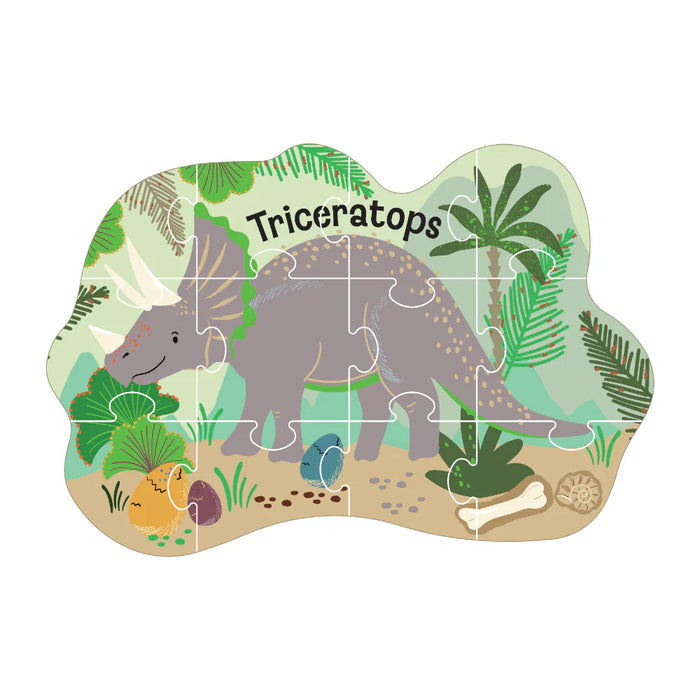 Floss & Rock | Puzzle | 12pc Dinosaur
