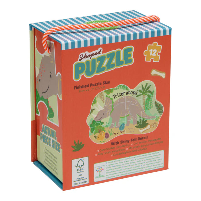 Floss & Rock | Puzzle | 12pc Dinosaur
