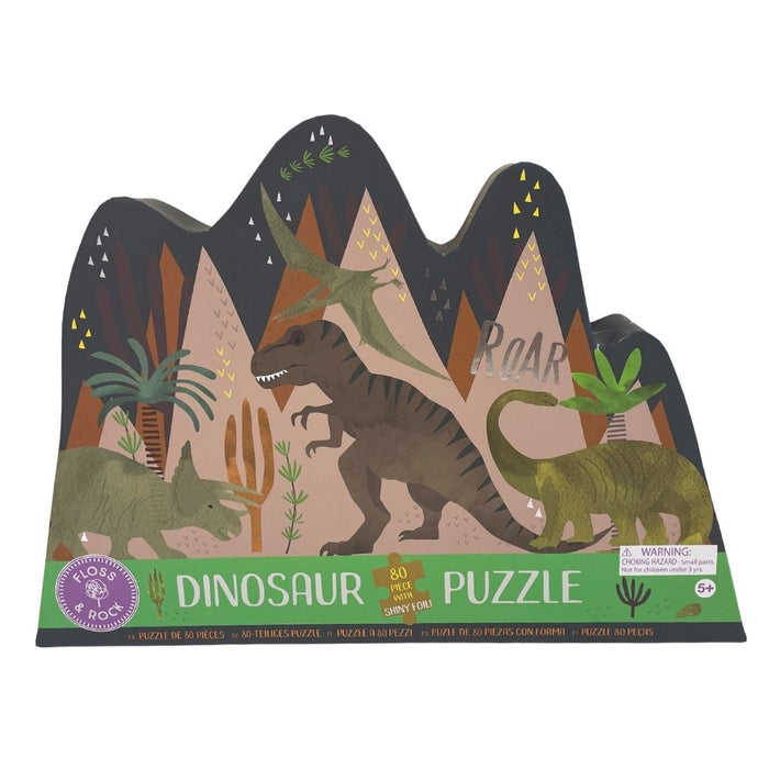 Floss & Rock | Puzzle | 80pc Dinosaur