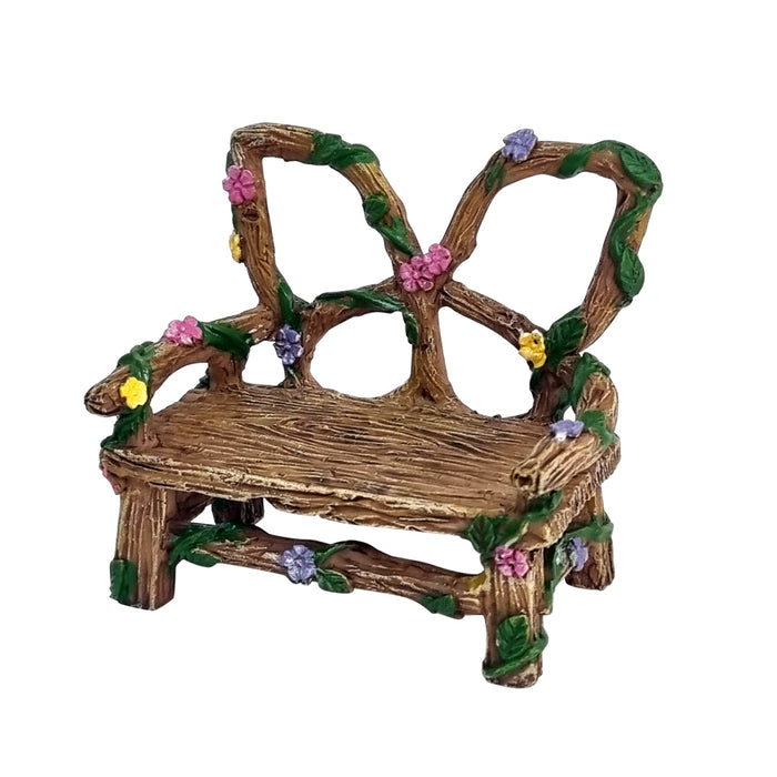 Fairy Garden Furniture | Butterfly Bench