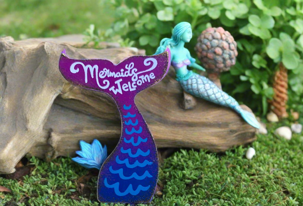 Mini Mermaids Welcome Sign