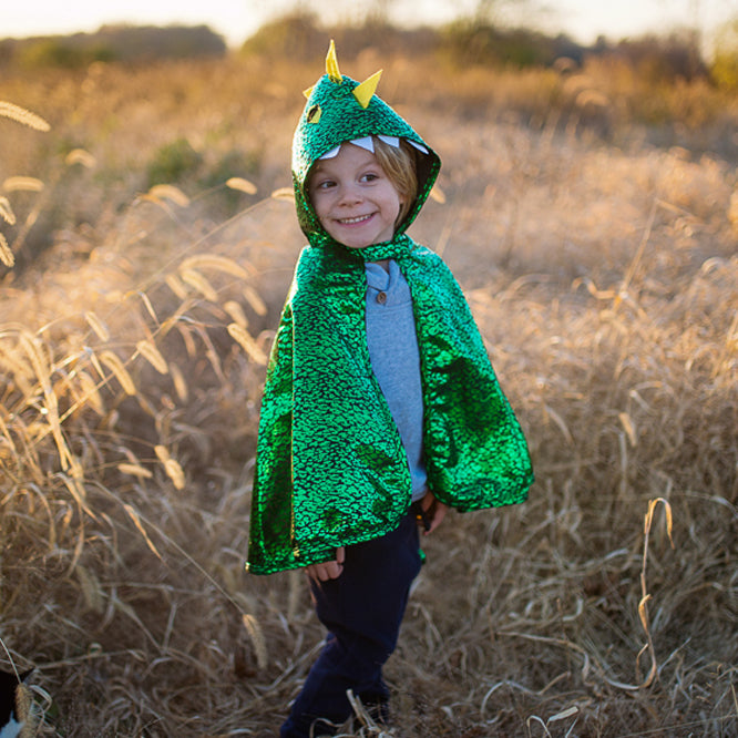 Metallic Green Dragon Cape