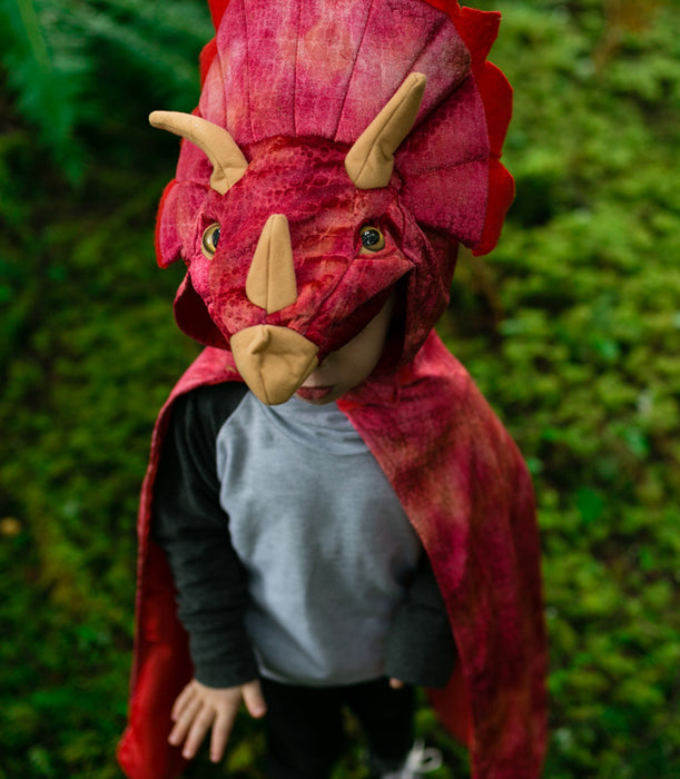 Cape | Red Triceratops