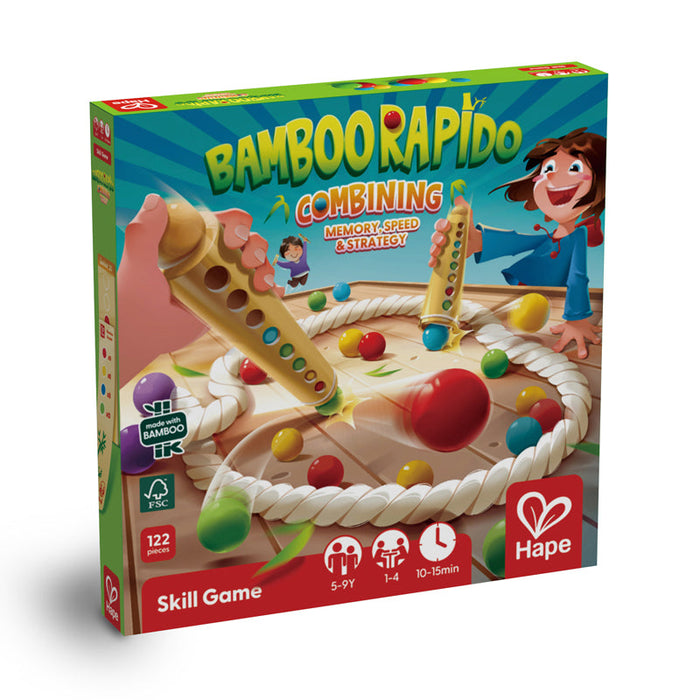 Hape Game | Bamboo Rapido Combining Memory, Speed & Strategy