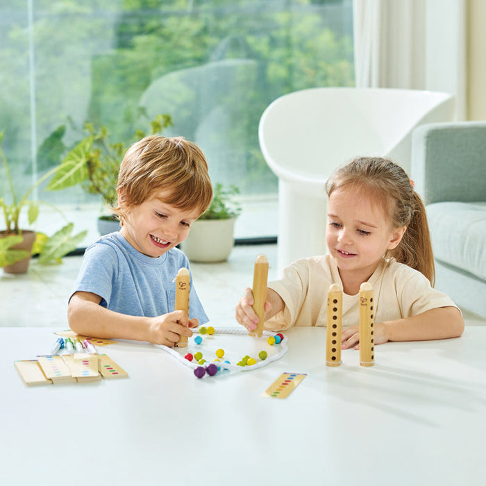 Hape Game | Bamboo Rapido Combining Memory, Speed & Strategy