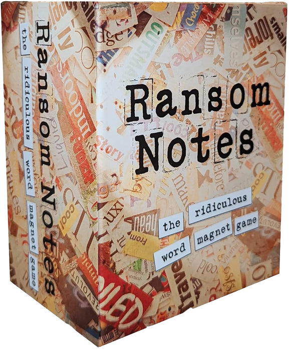 Game | Ransom Notes - The Ridiculous Word Magnet game