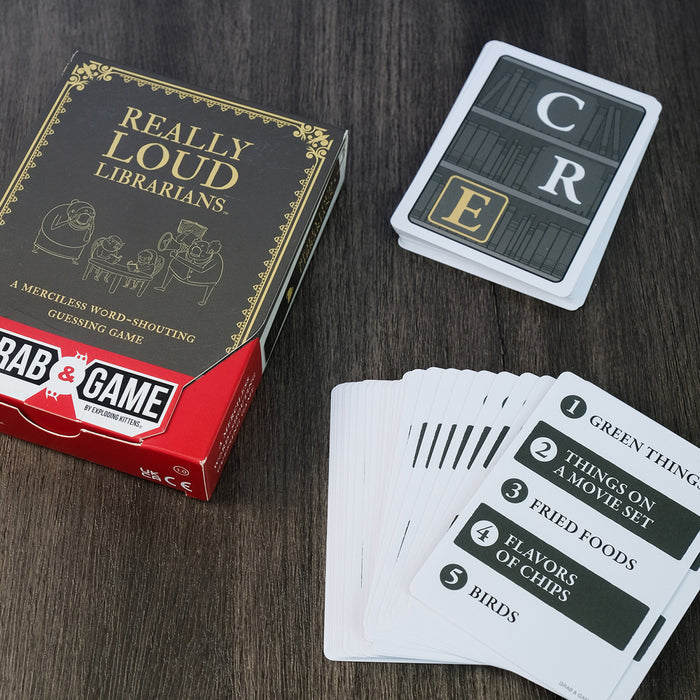 Grab & Game - Really Loud Librarians (by Exploding Kittens)