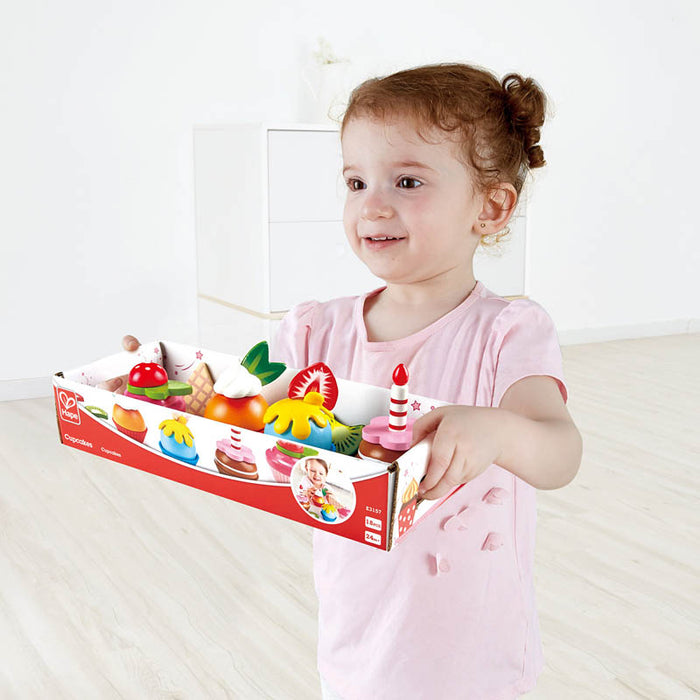 Hape | Wooden Cupcakes