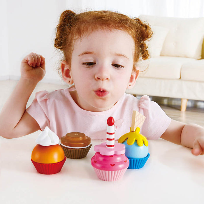 Hape | Wooden Cupcakes