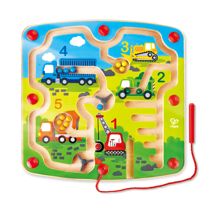 Hape | Construction & Number Magnetic Maze