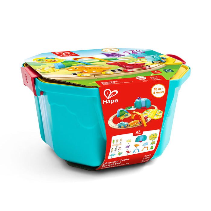 Hape | Dinosaur Train Bucket Set