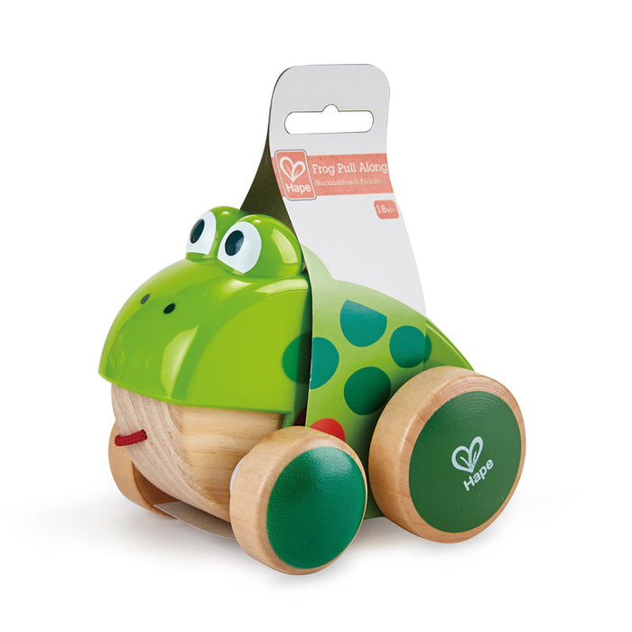 Hape | Frog Pull Along