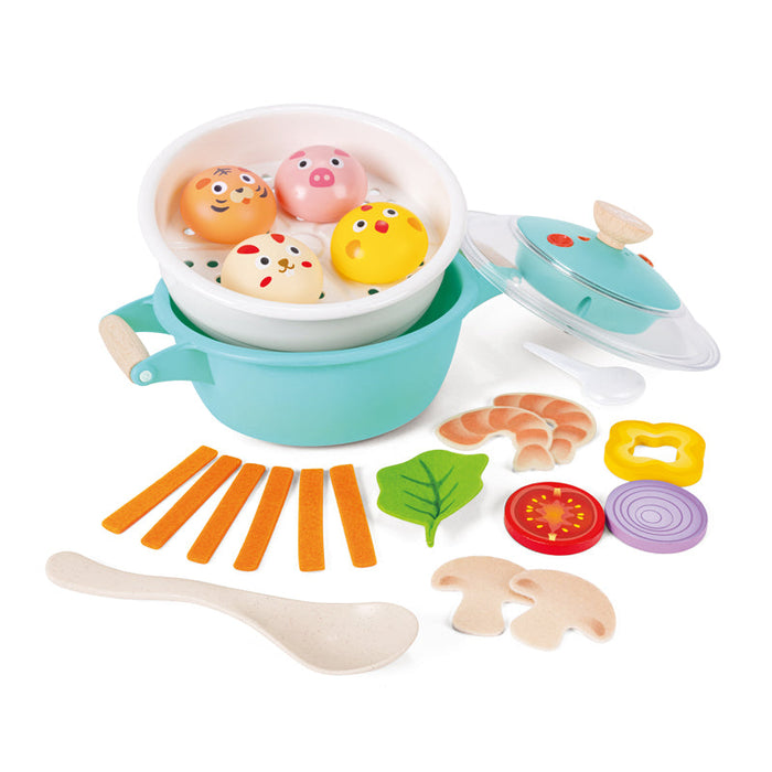 Hape | Little Chef Cooking & Steam Playset Plus