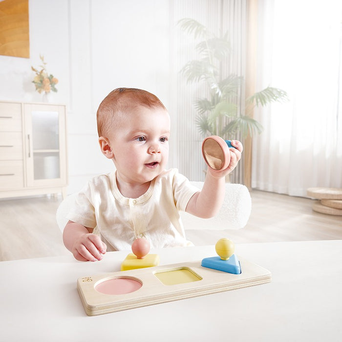 Hape | Montessori Mirror Shape Puzzle