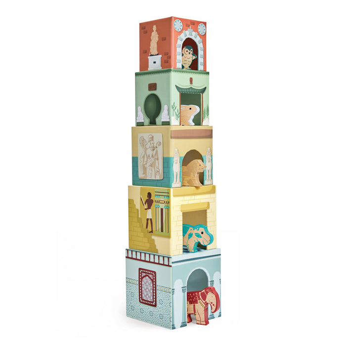 Hape | Museum Nesting Blocks 10Pcs