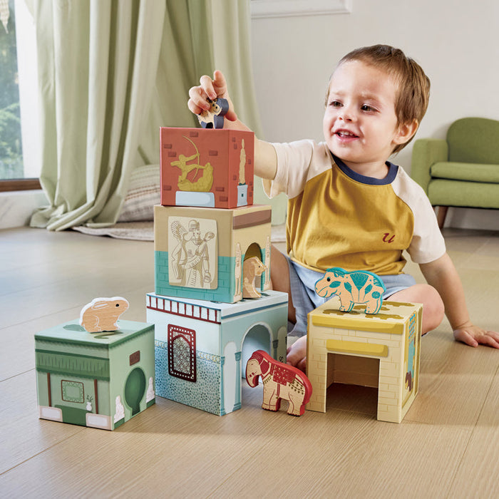Hape | Museum Nesting Blocks 10Pcs