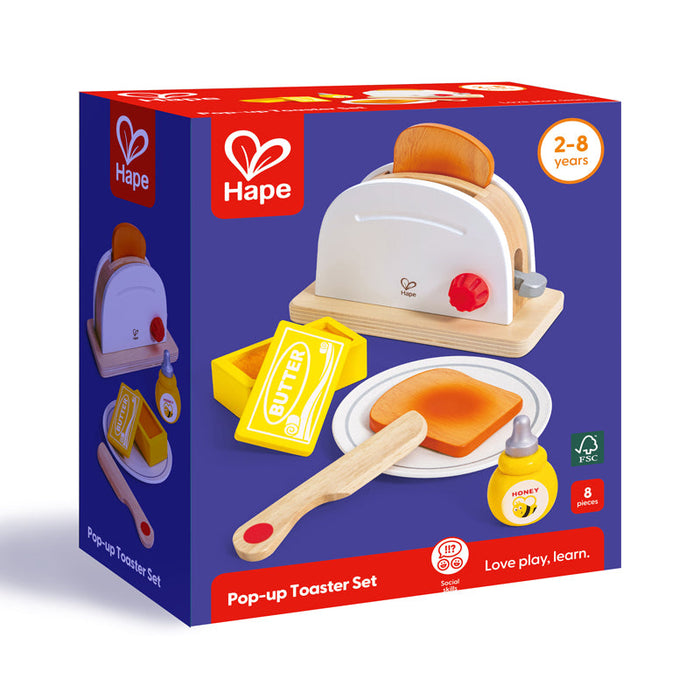 Hape | Pop-Up Toaster Set