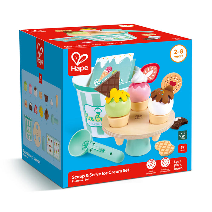 Hape | Scoop & Serve Ice Cream Set