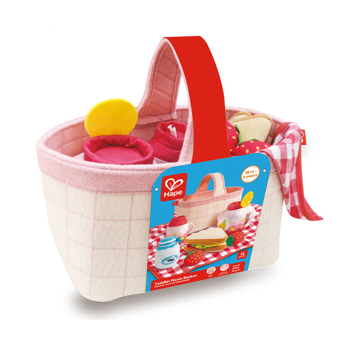 Hape | Toddler Picnic Basket