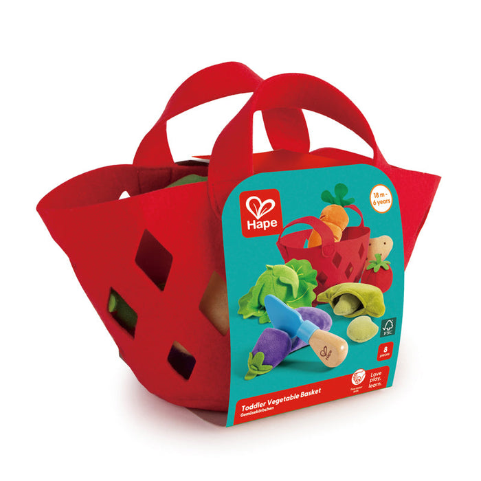 Hape | Toddler Vegetable Basket