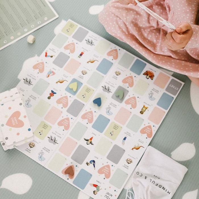 Mindful & Co Kids | Happy Hearts Board Game