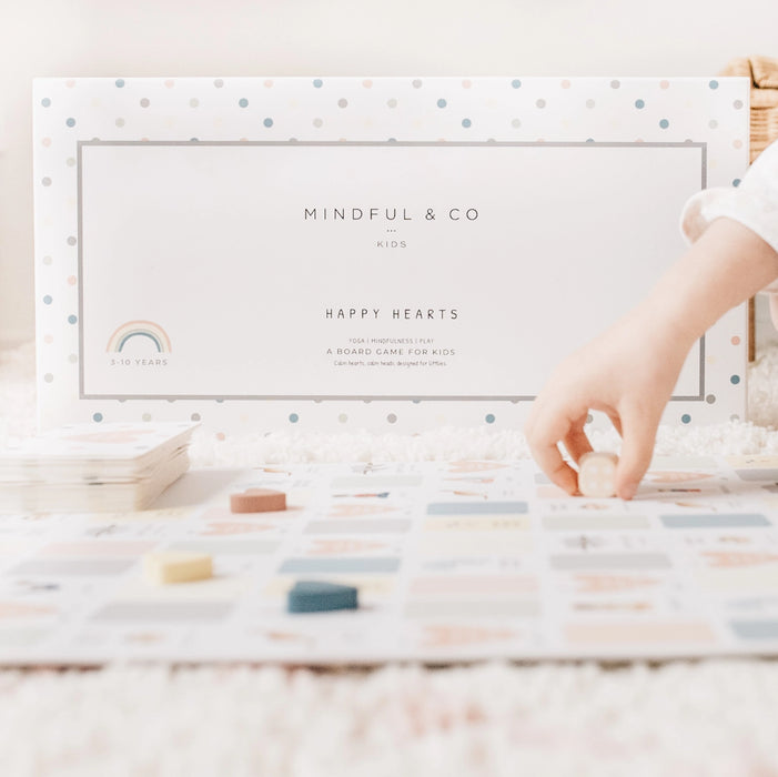 Mindful & Co Kids | Happy Hearts Board Game