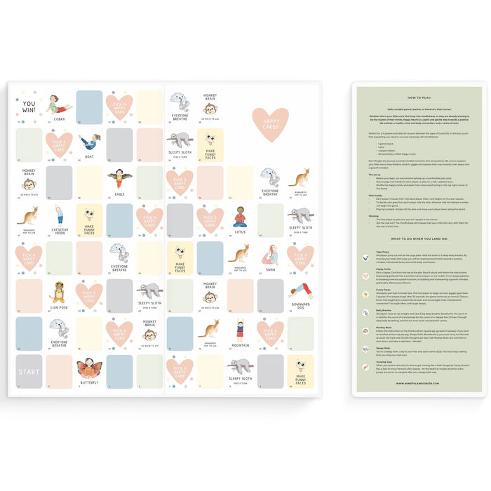 Mindful & Co Kids | Happy Hearts Board Game