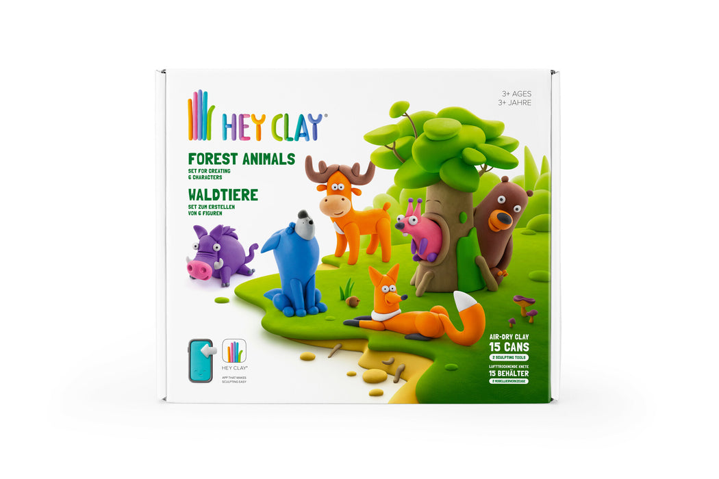 Hey Clay | Forest Animals (15 Cans)