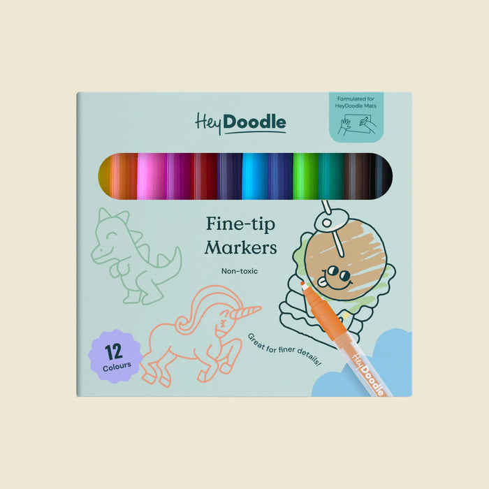 Hey Doodle | Fine Tip Colour Markers