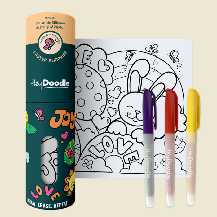 Hey Doodle | The Easter Surprise Mini Colouring & Doodle Mat