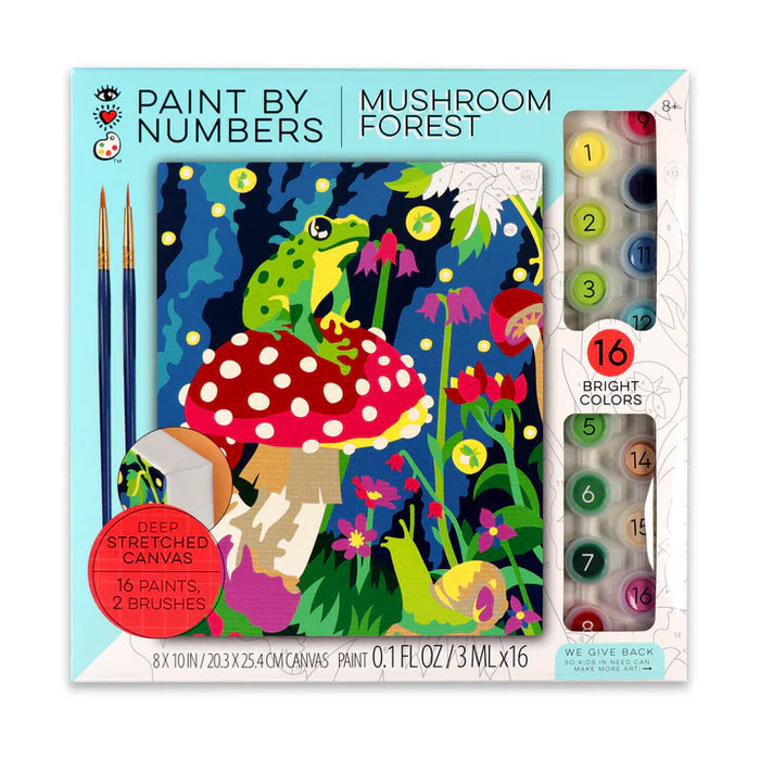 I Heart Art | Paint By Numbers - Mushroom Forest