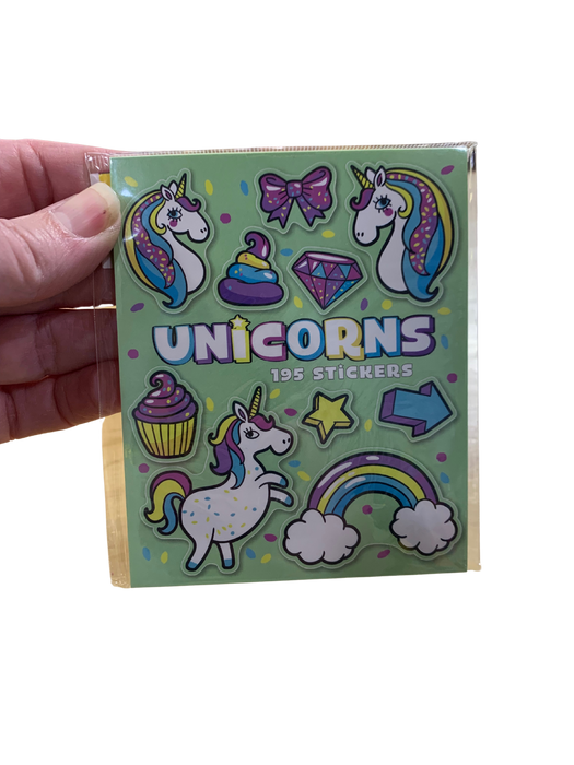 Sticker Pad - Unicorns Rainbow