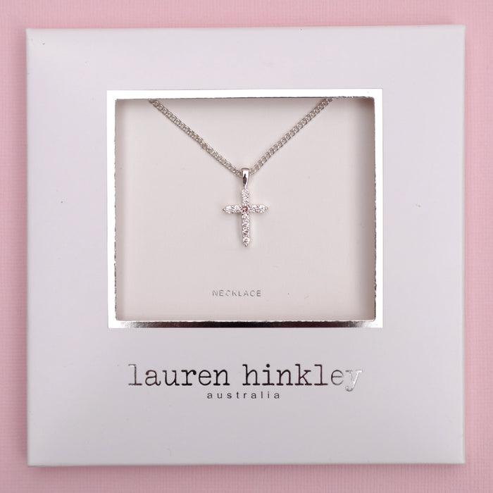 Lauren Hinkley | Diamante Cross Necklace