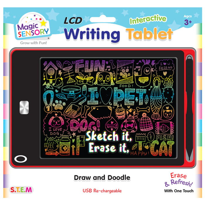Interactive LCD Writing Tablet - USB Rechargeable