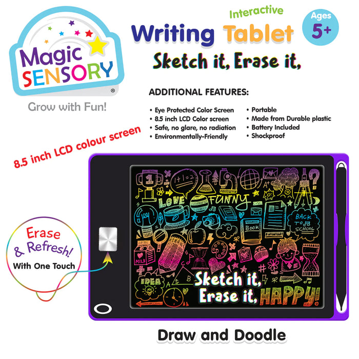Interactive LCD Writing Tablet - USB Rechargeable