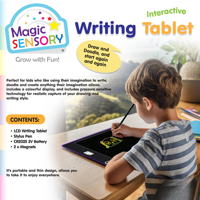 Interactive LCD Writing Tablet - USB Rechargeable