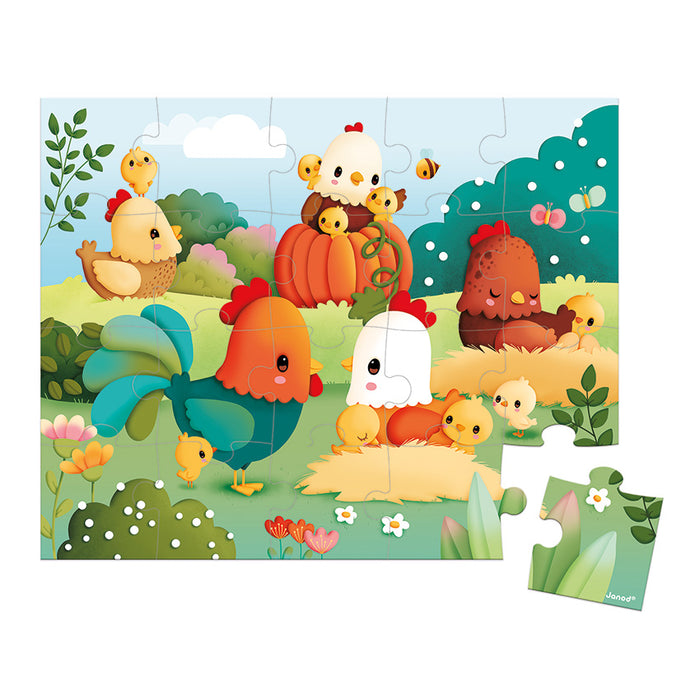 Janod | Farmyard Puzzle