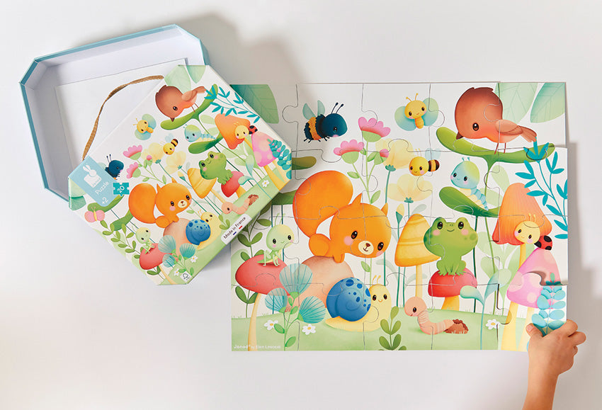 Janod | Garden Friends Puzzle