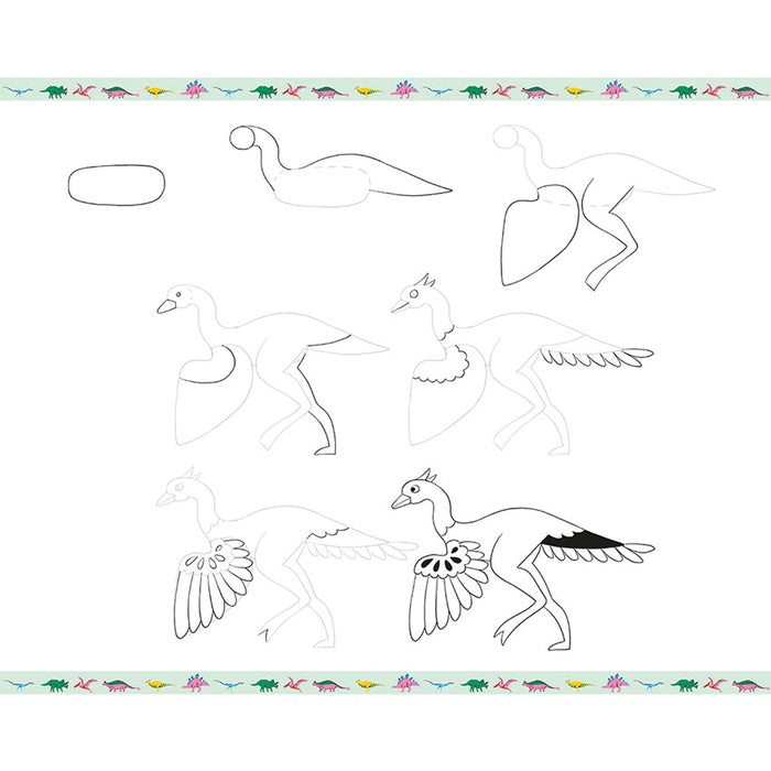 Janod | Step By Step Drawing Dinos